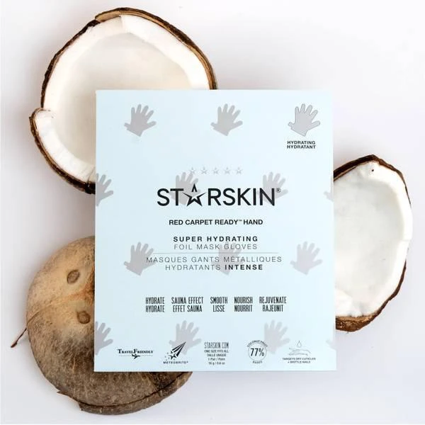 商品Starskin|STARSKIN Red Carpet Ready Hand Super Hydrating Foil Mask Gloves,价格¥90,第3张图片详细描述