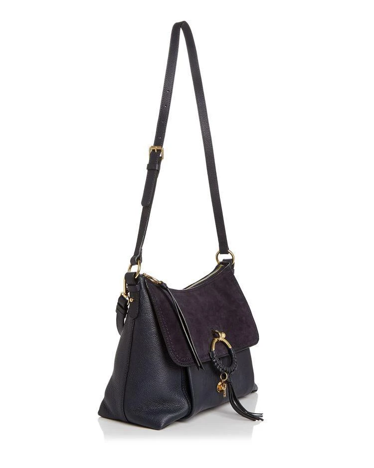 商品See by Chloé|Joan Medium Suede & Leather Hobo,价格¥3710,第4张图片详细描述