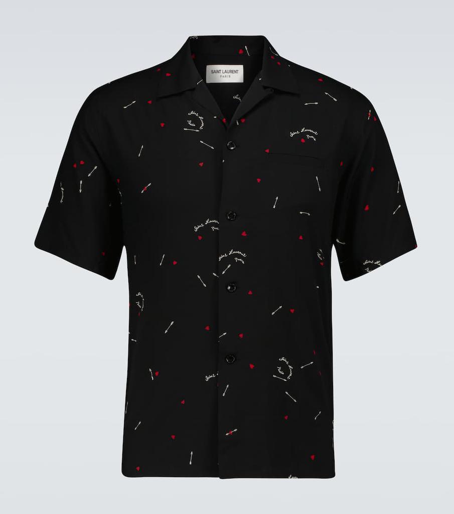 商品Yves Saint Laurent|印花短袖衬衫,价格¥6655,第1张图片