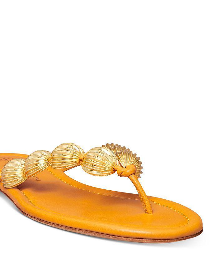 商品Tory Burch|Women's Capri Beaded Thong Sandals,价格¥1307,第6张图片详细描述