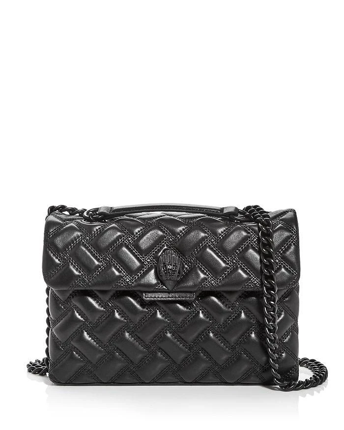 商品Kurt Geiger|Kensington Drench Leather Shoulder Bag,价格¥1275,第1张图片