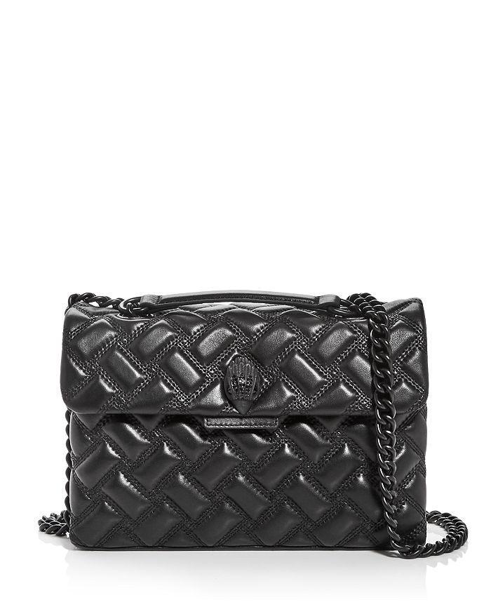 商品Kurt Geiger|Kensington Drench Leather Shoulder Bag,价格¥2119,第3张图片详细描述