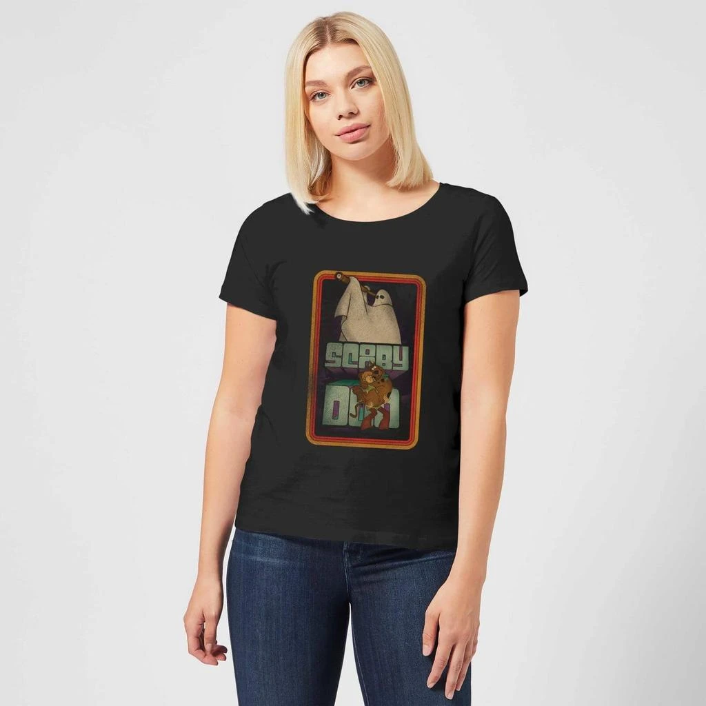 商品Original Hero|Scooby Doo Retro Ghostie Women's T-Shirt - Black,价格¥176,第3张图片详细描述