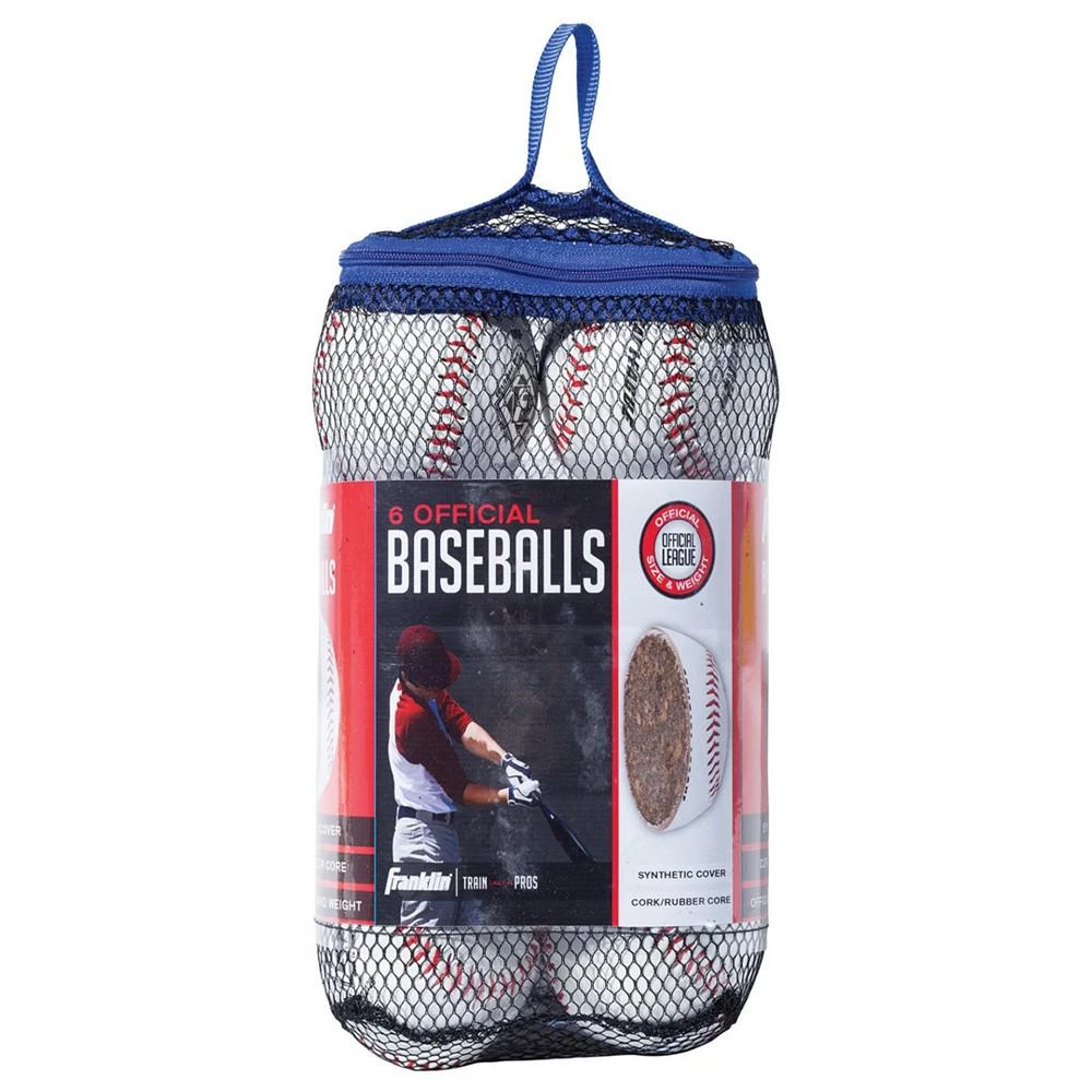 商品Franklin|Practice Baseballs - 6 Pack,价格¥189,第3张图片详细描述