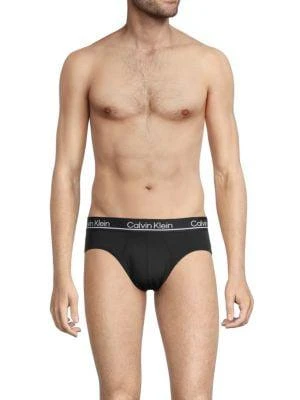 商品Calvin Klein|3-Pack Logo Hipster Briefs,价格¥113,第2张图片详细描述