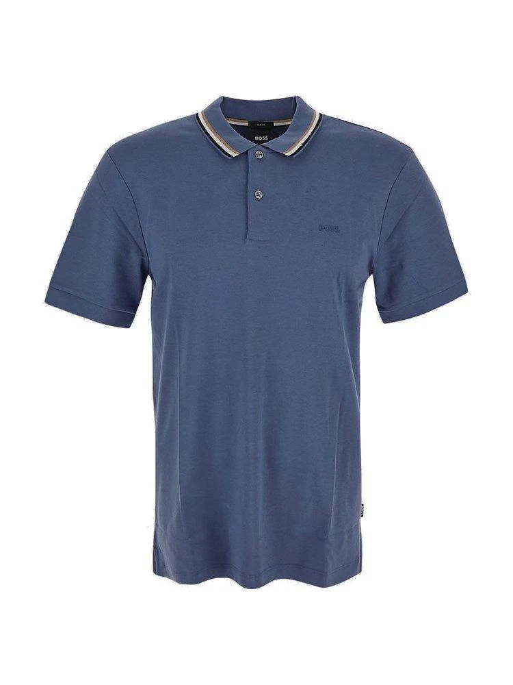 商品Hugo Boss|Boss Hugo Boss Slim-Fit Polo Shirt,价格¥670,第1张图片