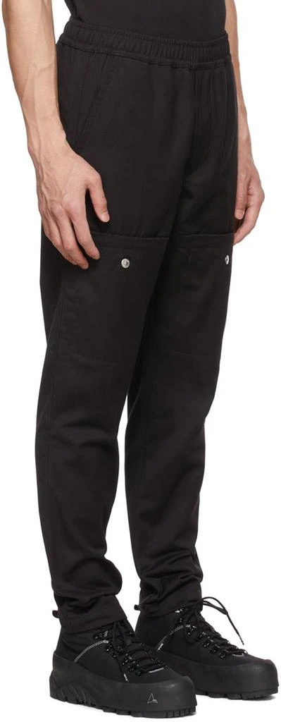 商品Stone Island|Black Polyester Trousers,价格¥1341,第2张图片详细描述