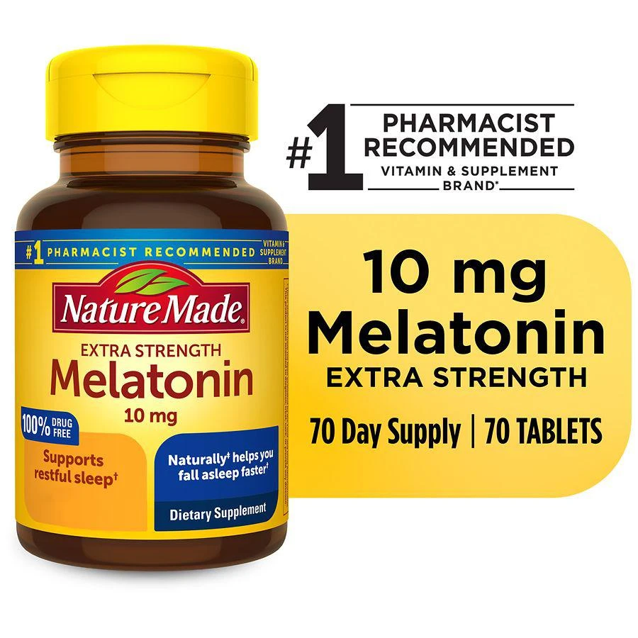 Melatonin 10mg Extra Strength Tablets 商品