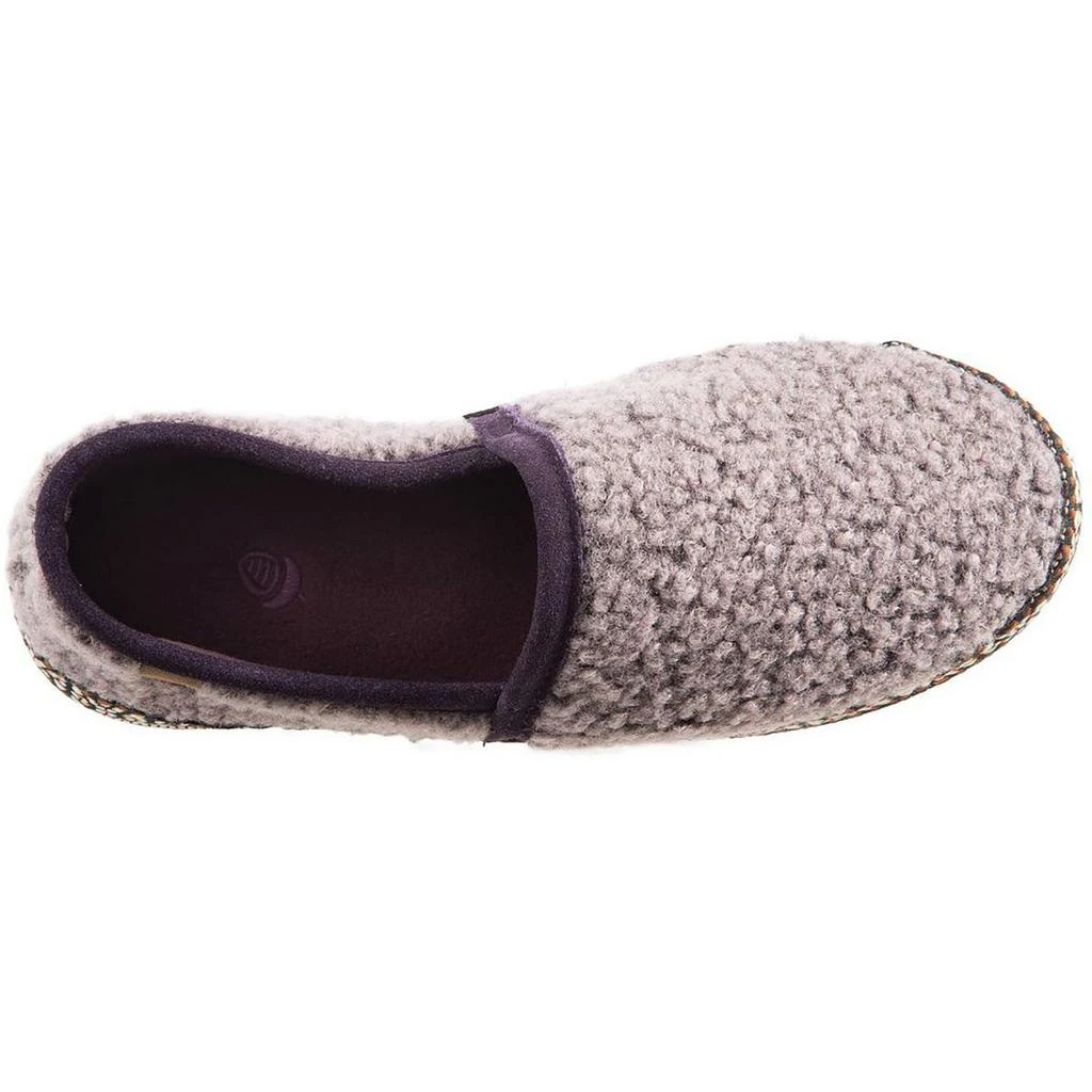 商品Acorn|Acorn Womens Faux Fur Woven Trim Fleece Slippers,价格¥148,第2张图片详细描述