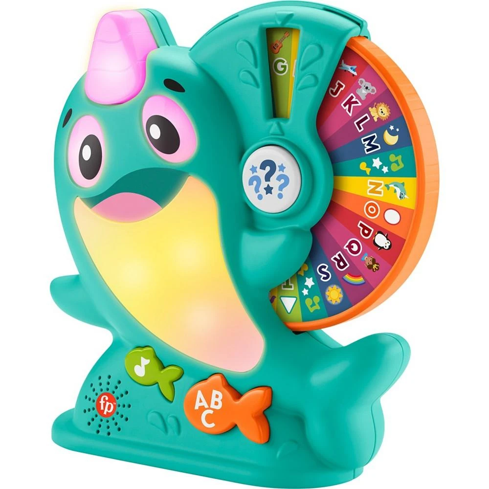 商品Fisher Price|Linkimals Narwhal Interactive Electronic Learning Toy,价格¥155,第2张图片详细描述