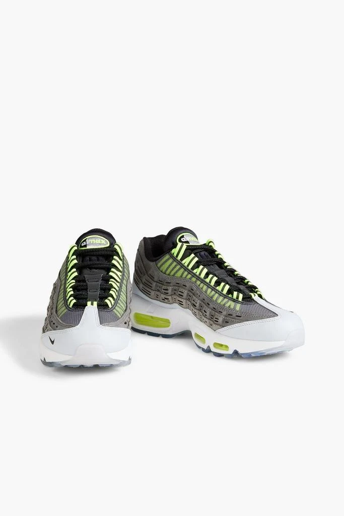 商品NIKE|+ Kim Jones Volt Air Max 95 mesh and leather sneakers,价格¥269,第2张图片详细描述