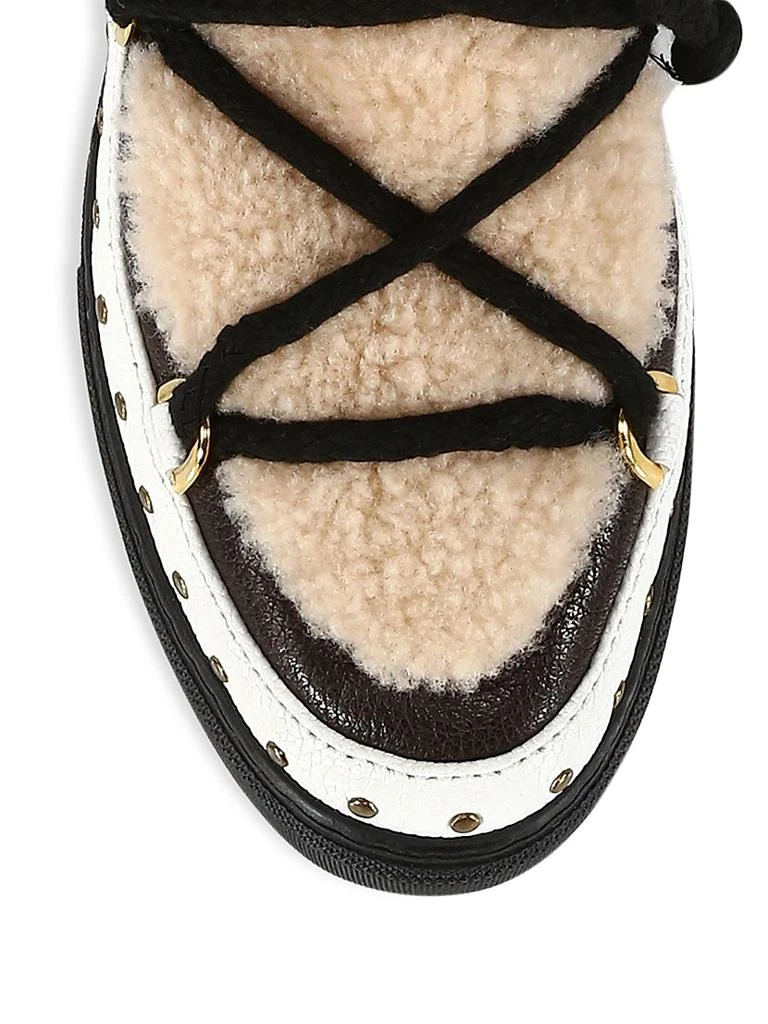 商品INUIKII|Curly Rock Shearling Sneaker Boots,价格¥1391,第4张图片详细描述
