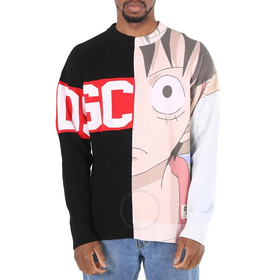 商品GCDS|Men's Graphic One Piece Luffy Hybrid Sweater,价格¥710,第1张图片