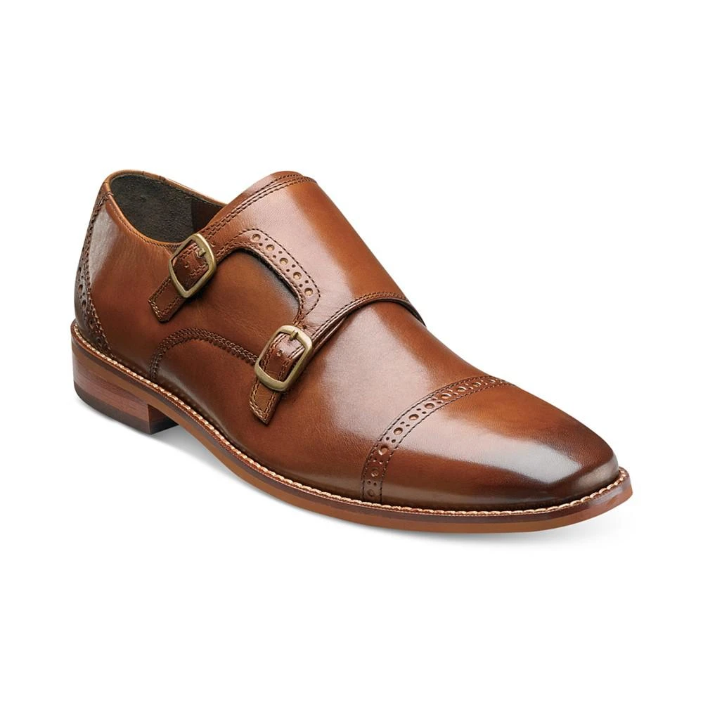 商品Florsheim|Men's Castellano Double Monk Loafers,价格¥973,第1张图片