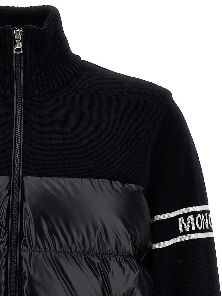 商品Moncler|Moncler Logo Detailed Zip-Up Padded Jacket,价格¥6145,第3张图片详细描述