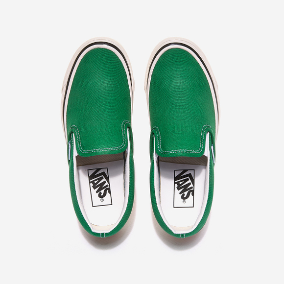 【Brilliant|包邮包税】万斯 CLASSIC SLIP-ON 98 DX  运动鞋 一脚蹬 懒人鞋  VN0A3JEX45Z (ANAHEIM FACTORY) OG EMERALD商品第6张图片规格展示