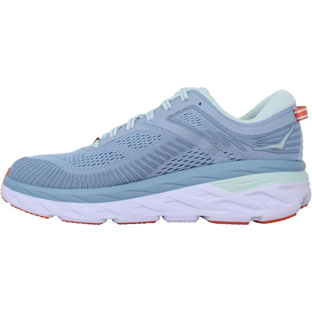 商品Hoka One One|Hoka Bondi 7 Blue/White  1110519/BFBG Women's,价格¥1128,第2张图片详细描述