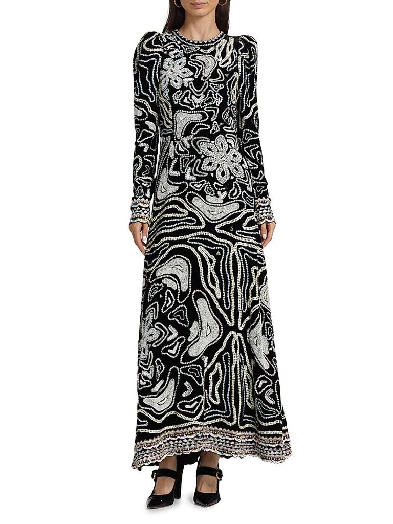 商品Ulla Johnson|Alexia Bead & Sequin-Embroidered Velvet Gown,价格¥6441,第3张图片详细描述