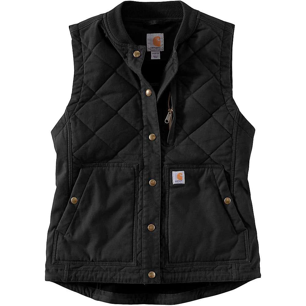 商品Carhartt|Carhartt Women's Rugged Flex Canvas Rib Collar Vest,价格¥579,第2张图片详细描述