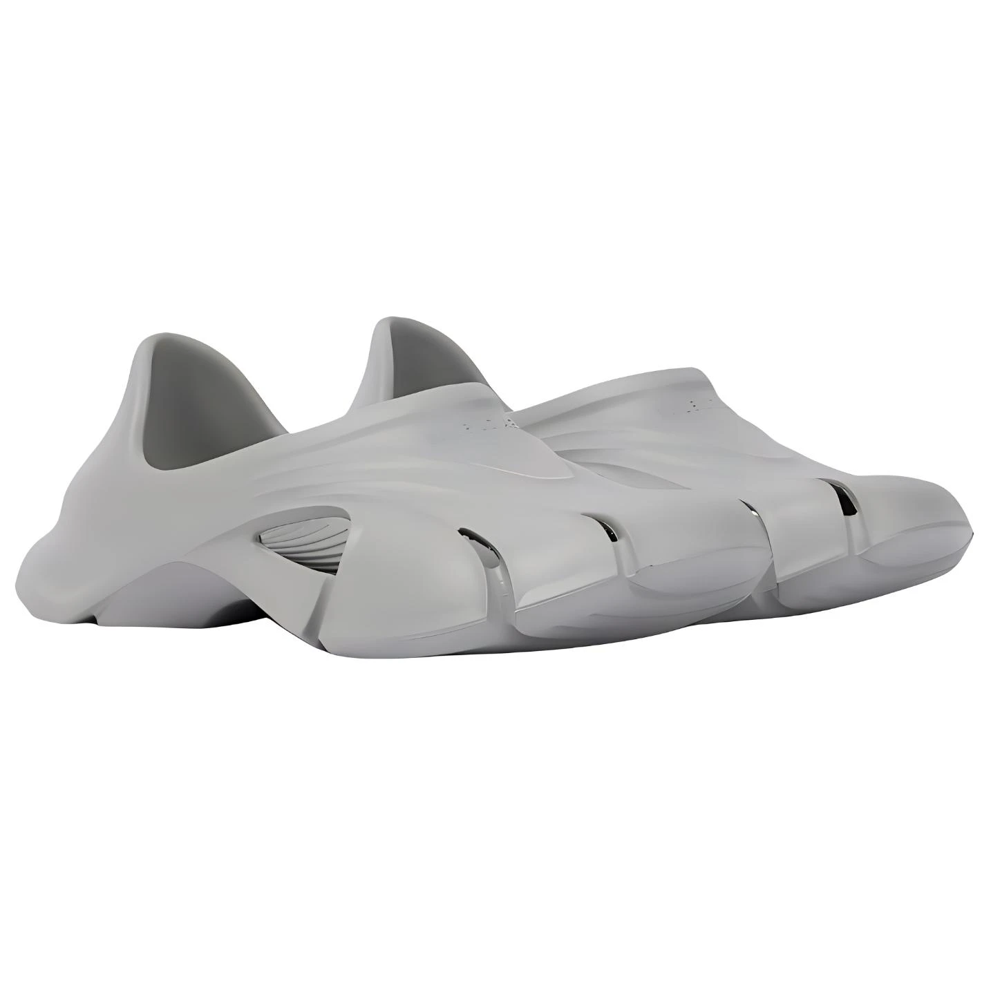 商品[国内直发] Balenciaga|巴黎世家 Mold 圆头套脚 洞洞鞋 男款 灰色,价格¥2752,第5张图片详细描述