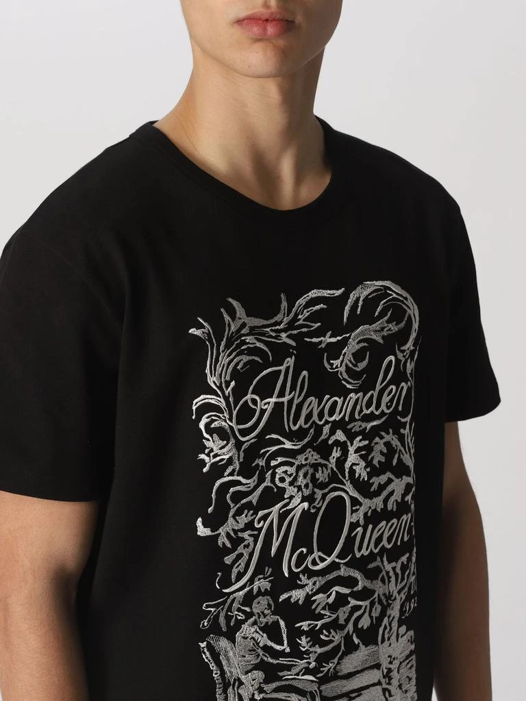 商品Alexander McQueen|Alexander McQueen t-shirt with logo,价格¥1923,第5张图片详细描述