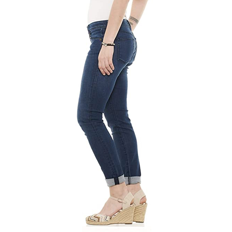 BURBERRY 女士蓝色直筒牛仔裤 3946591商品第3张图片规格展示