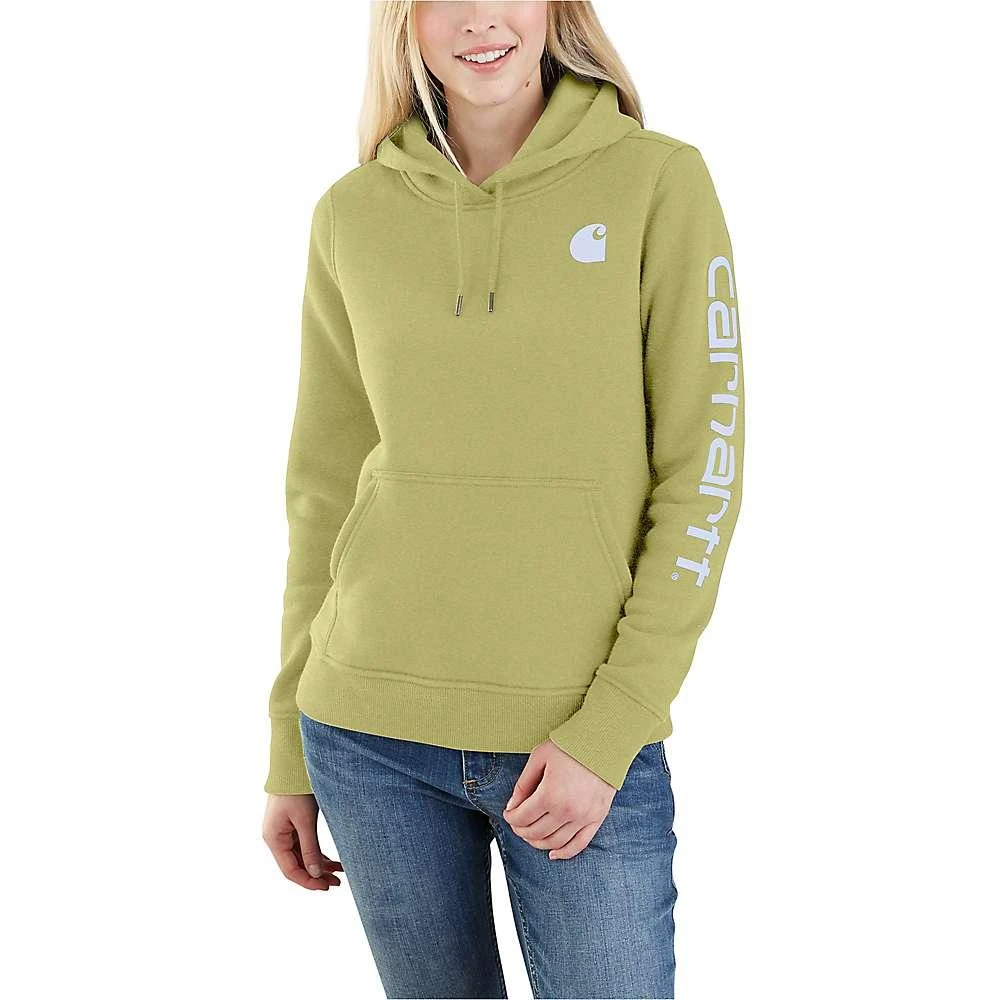 商品Carhartt|Carhartt Women's Relaxed Fit Midweight LS Graphic Sweatshirt,价格¥459,第1张图片