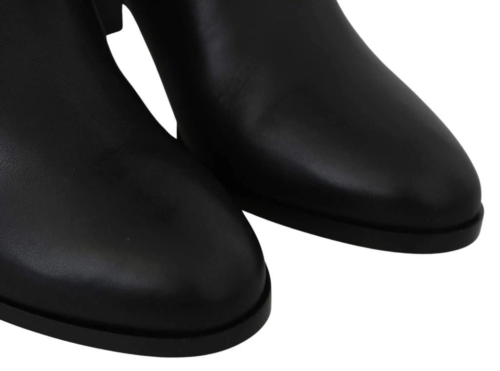 商品Jimmy Choo|Jimmy Choo Madalie 80 Black Leather Boots,价格¥5742,第5张图片详细描述