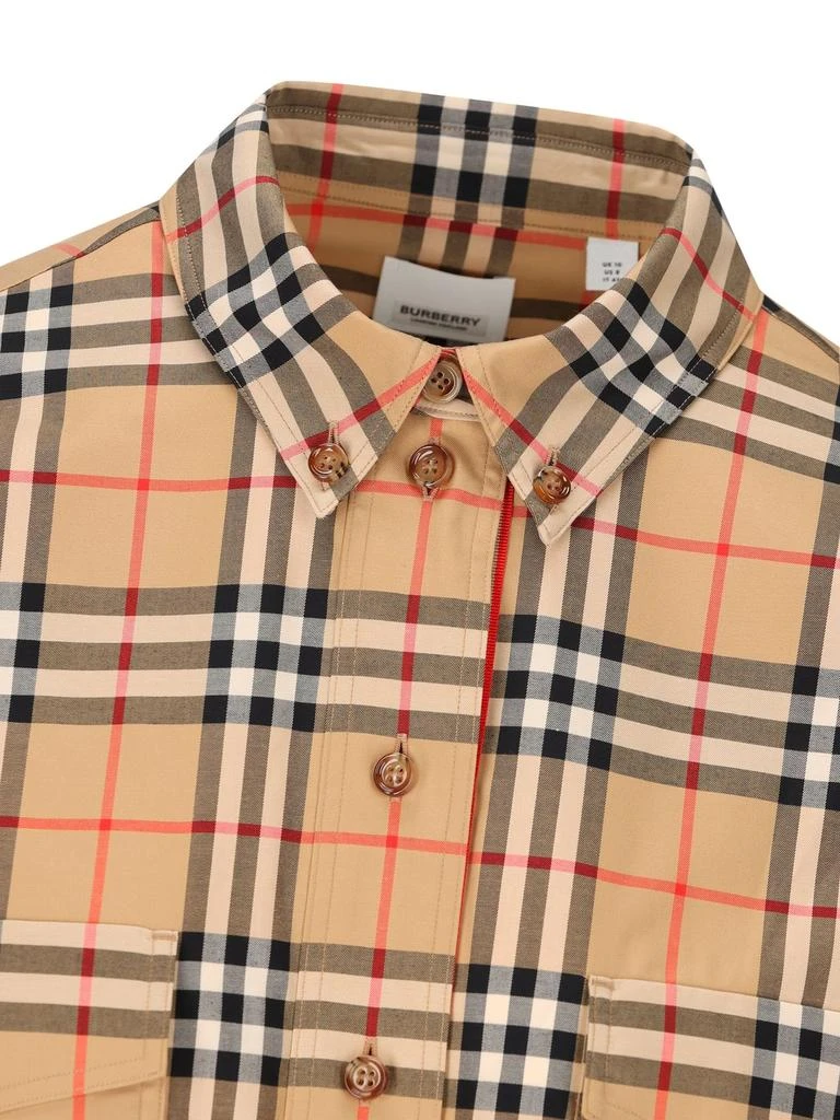 商品Burberry|Burberry Checked Buttoned Shirt,价格¥2798,第3张图片详细描述