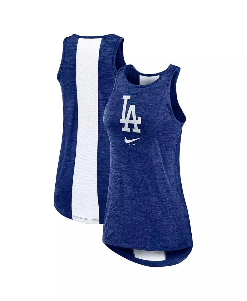 商品NIKE|Women's Royal Los Angeles Dodgers Right Mix High Neck Tank Top,价格¥317,第1张图片