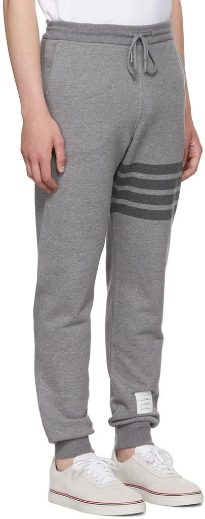 商品Thom Browne|灰色 4-Bar 运动裤,价格¥6406,第2张图片详细描述