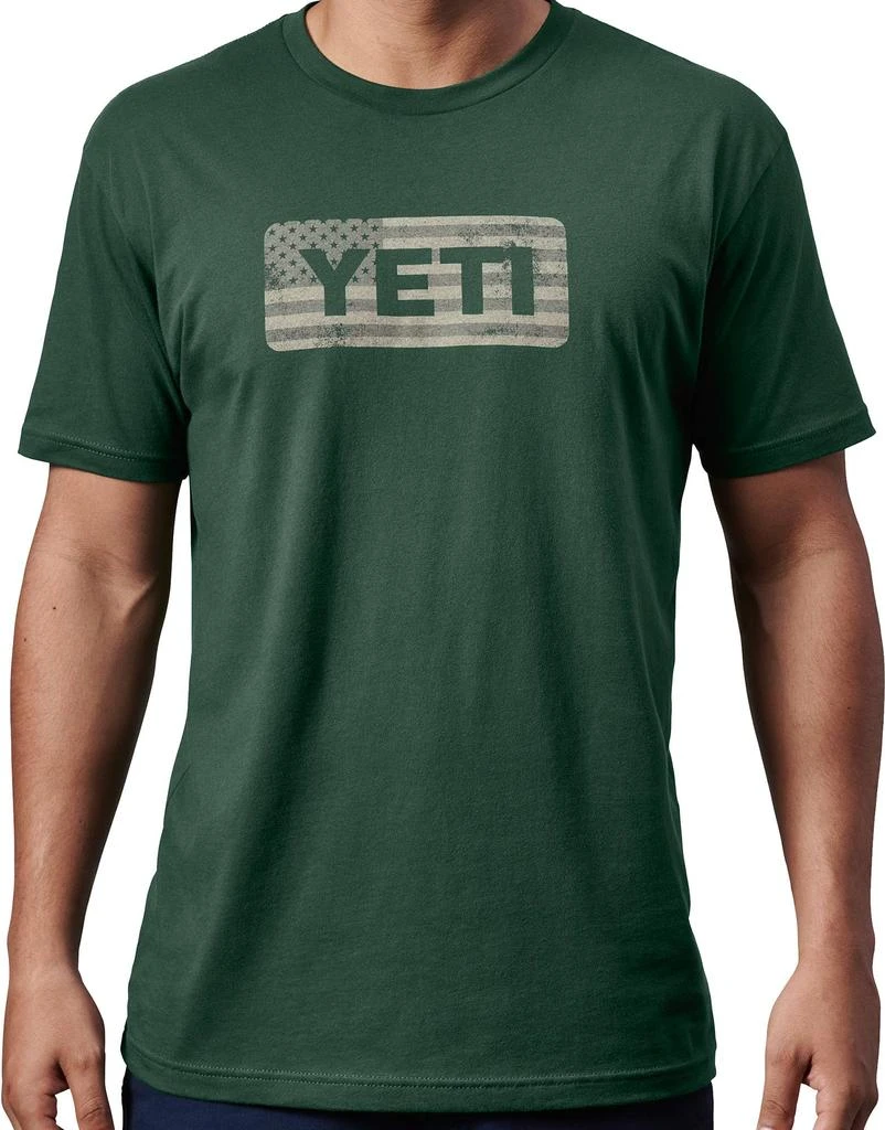 商品YETI|YETI Men's Flag Badge Graphic T-Shirt,价格¥205,第1张图片