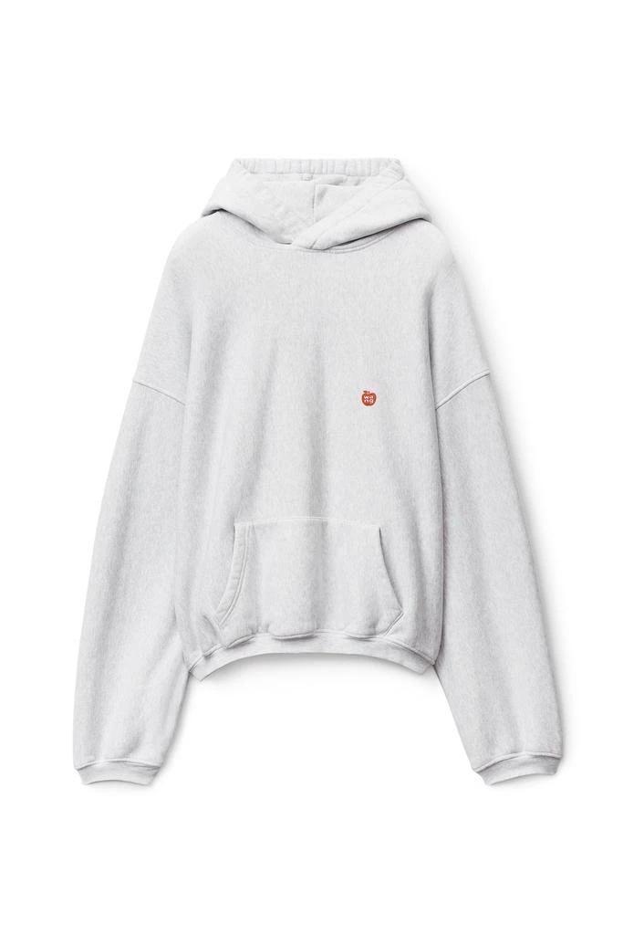 商品Alexander Wang|APPLE PUFF HOODED SWEATSHIRT IN TERRY,价格¥1528,第1张图片