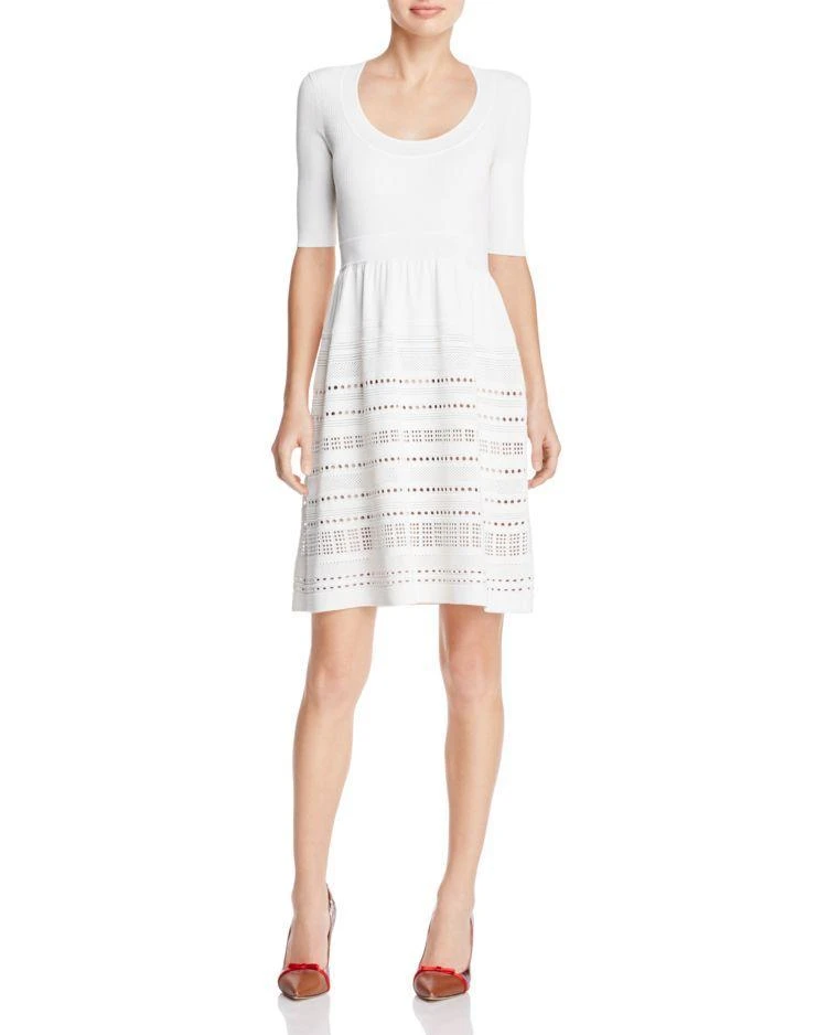 商品PAULE KA|Eyelet Detail Knit Dress,价格¥4875,第1张图片