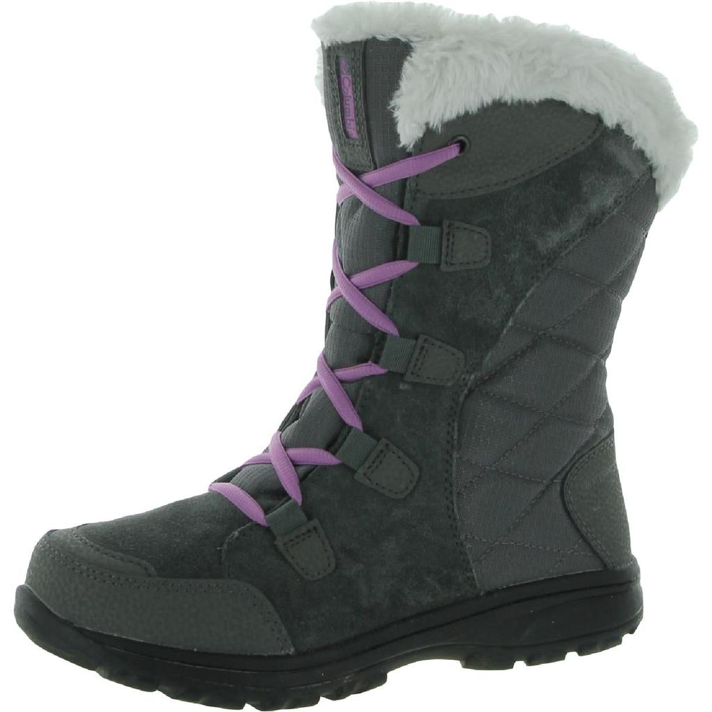 Columbia Womens Ice Maiden II Suede Quilted Winter Boots商品第3张图片规格展示