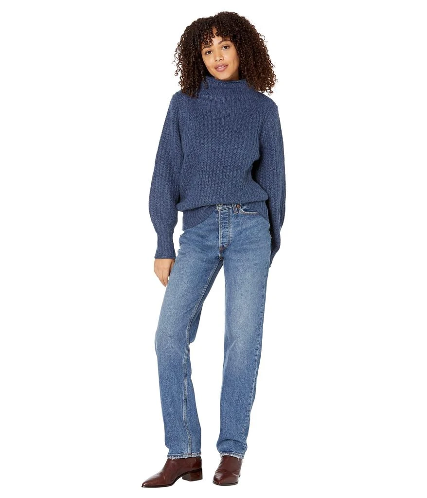 商品Madewell|Loretto Mockneck Pullover Sweater,价格¥631,第4张图片详细描述