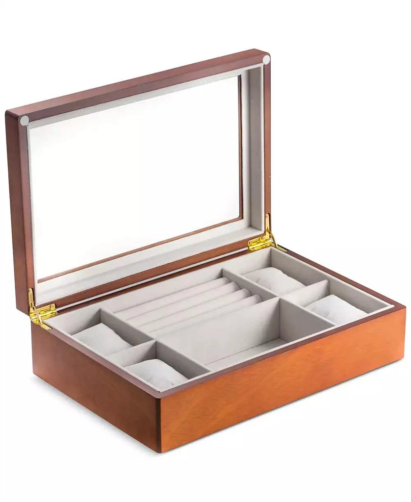 商品Bey-Berk|Wood Valet Box,价格¥522,第1张图片