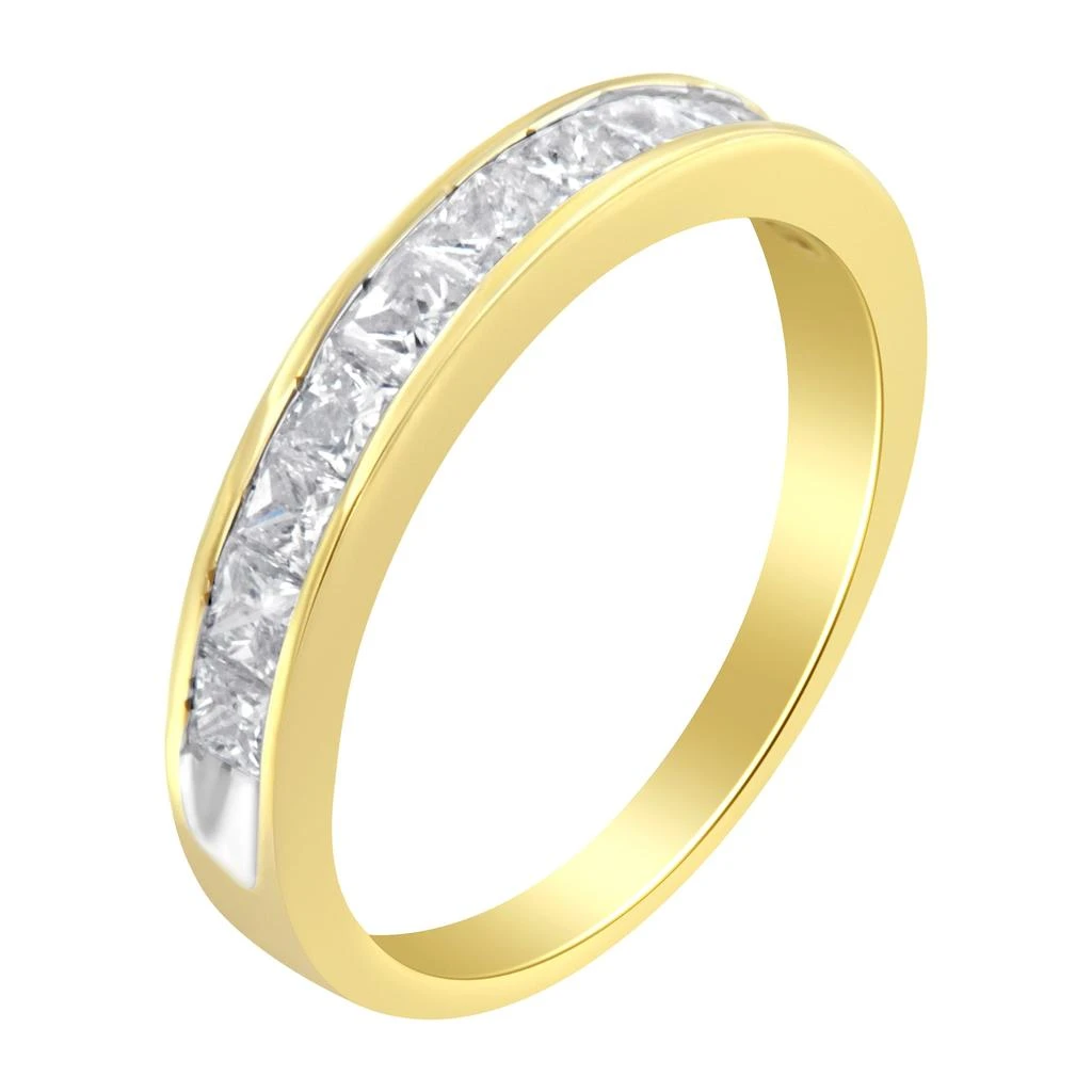 商品Haus of Brilliance|Women's 18K White Gold Princess Cut Diamond Band Ring,价格¥18757,第3张图片详细描述