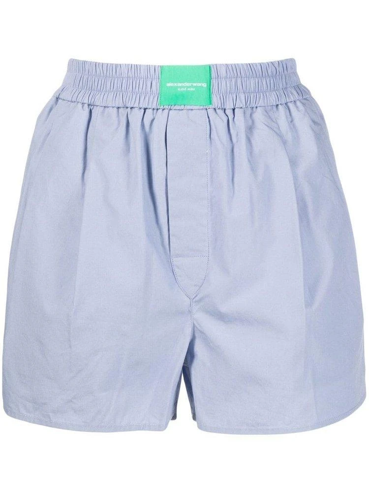 商品Alexander Wang|Alexander Wang Logo Patch Boxer Shorts,价格¥1516,第1张图片