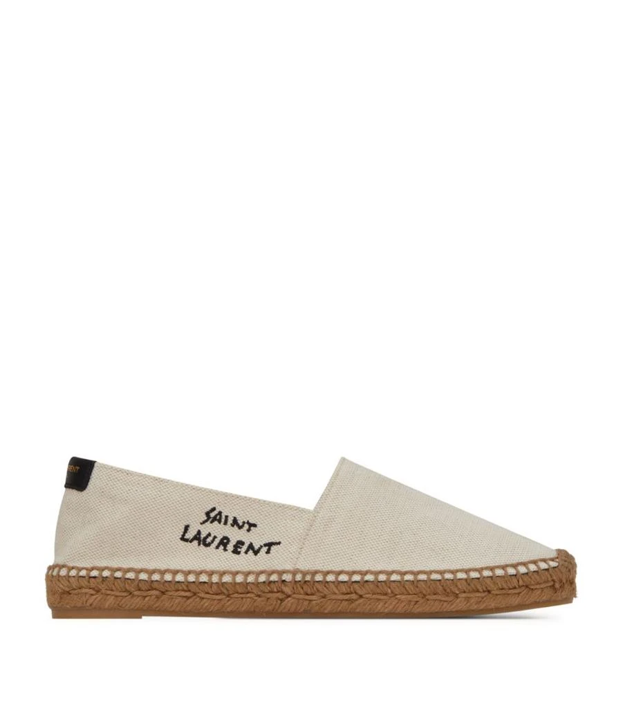 商品Yves Saint Laurent|Embroidered Logo Espadrilles,价格¥5150,第1张图片