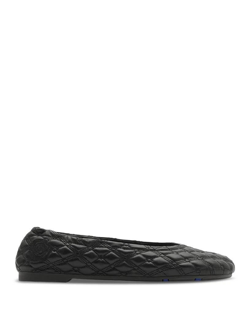 商品Burberry|Women's Sadler Quilted Ballet Flats,价格¥5852,第1张图片