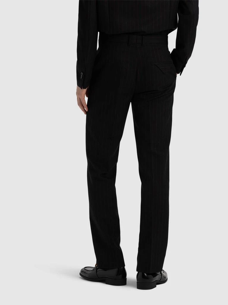 商品Bottega Veneta|Pinstripe Wool Slim Leg Pants,价格¥13038,第2张图片详细描述