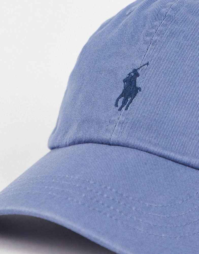 商品Ralph Lauren|Polo Ralph Lauren cap in blue with pony logo,价格¥427,第2张图片详细描述