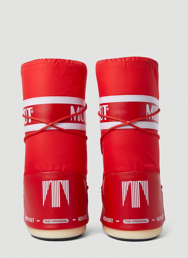 Icon Snow Boots in Red商品第4张图片规格展示