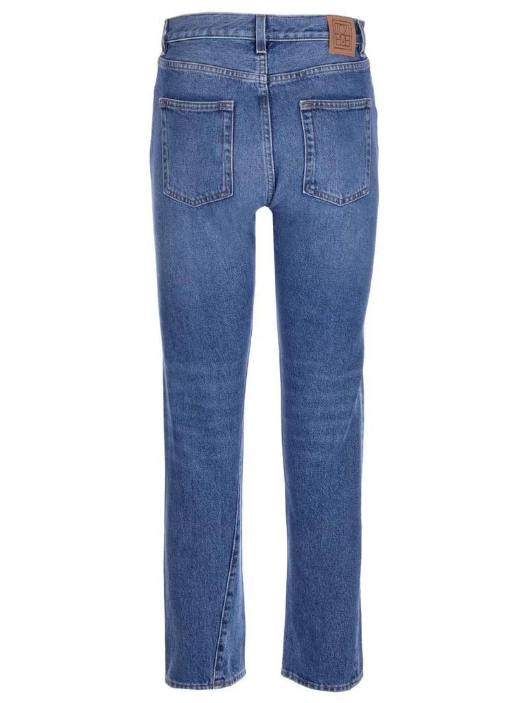 商品Totême|Totême Slim Fit Mid-Rise Jeans,价格¥1932,第2张图片详细描述
