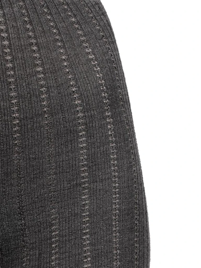 商品Thom Browne|Thom Browne Women's  Grey Other Materials Socks,价格¥2209,第4张图片详细描述