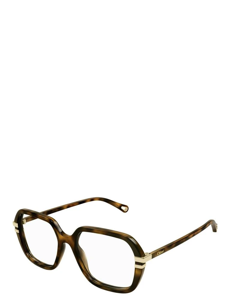 商品Chloé|Chloé Eyewear Rectangle Frame Glasses,价格¥2084,第2张图片详细描述