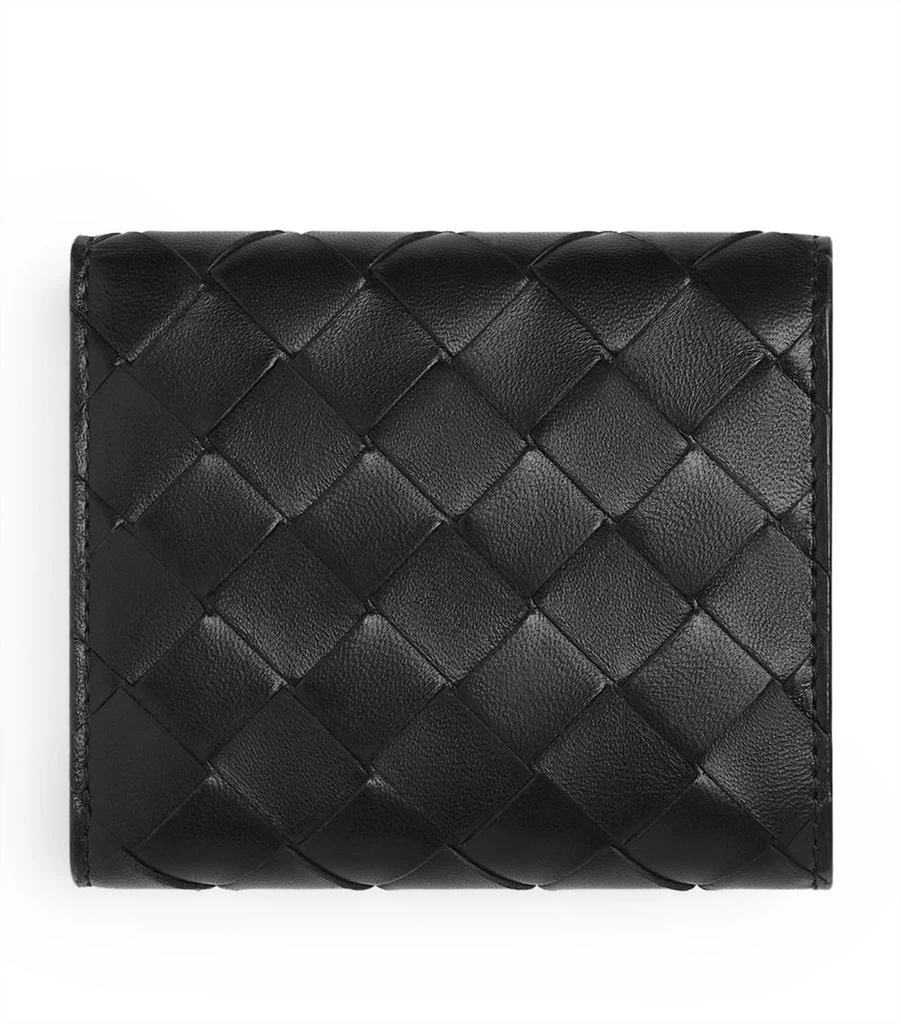 商品Bottega Veneta|Leather Intrecciato Trifold Wallet,价格¥5735,第1张图片