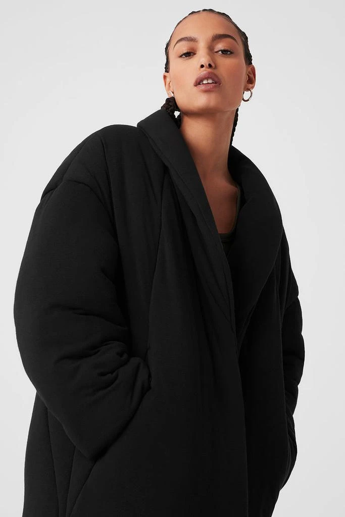 商品Alo|Quilted Perfection Puffer - Black,价格¥2709,第4张图片详细描述