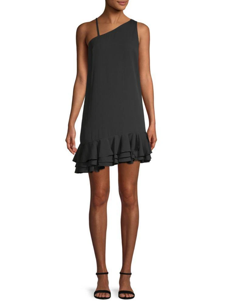 商品Ali & Jay|Bar Nineteen Asymmetric Ruffle Mini Dress,价格¥317,第1张图片